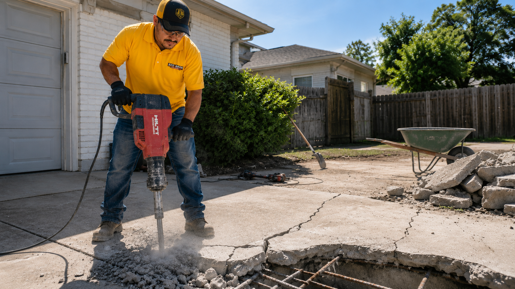 Concrete Demolition in Austin, TX